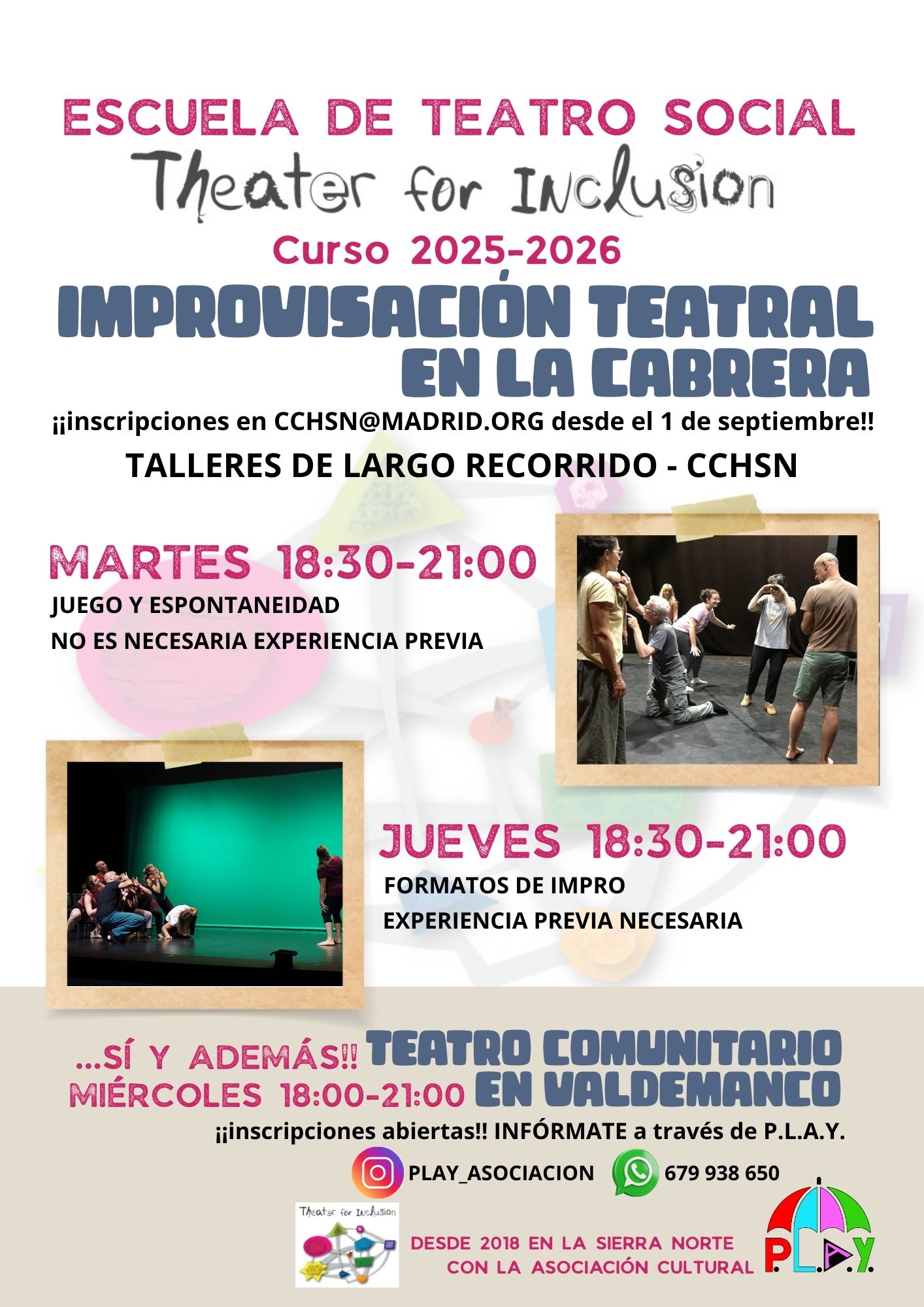 CURSO 2025 26 Impro Escuela t4i