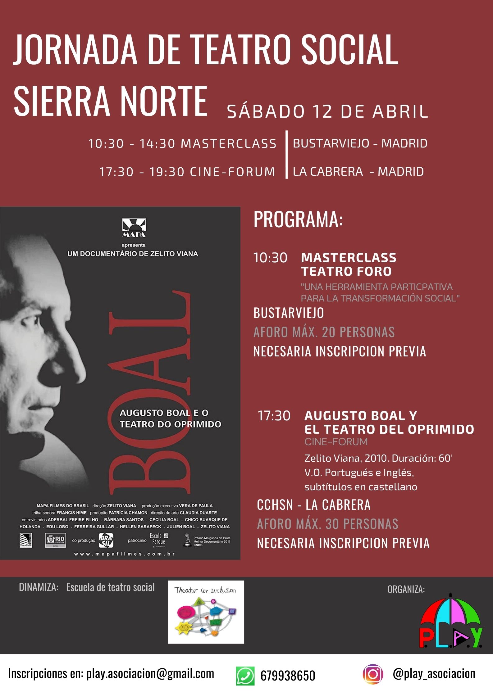 Jornada TEATRO SOCIAL Abril.2025